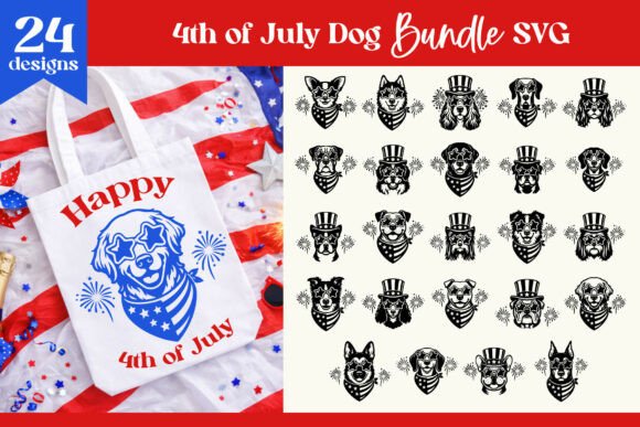 Download 4th of July Dog SVG Bundle - Premium Bundle