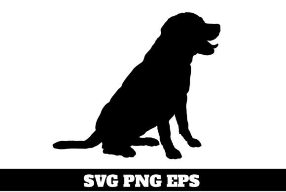 Download Labrodore Sitting Vector Dog SVG - Premium Bundle